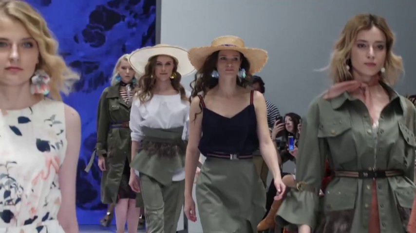 Alena Goretskaya Belarus Fashion Week SS18